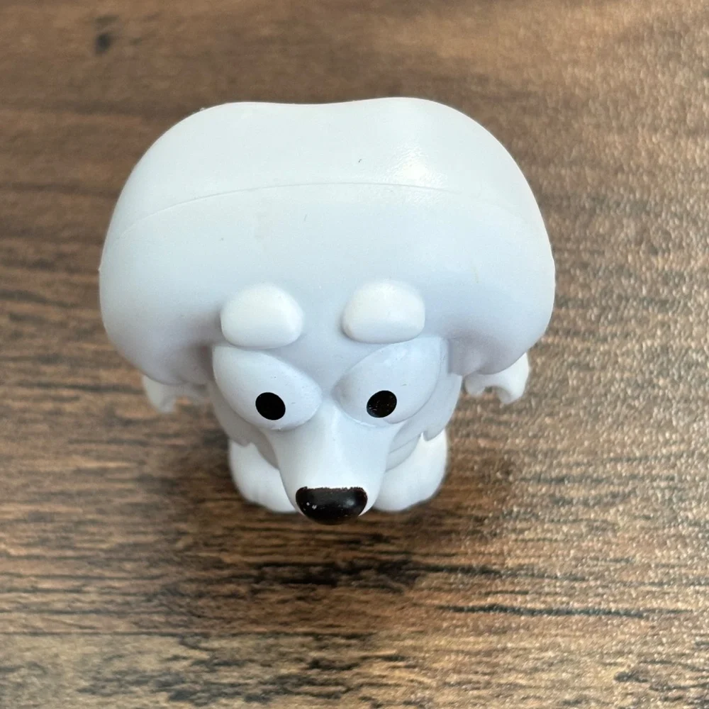 Bluey Bingo Friend LILA Maltese Dog Replacement Toy Figure White Cake Topper NEW